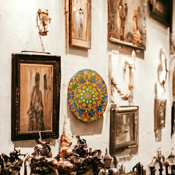 Acrylic on wood original - Picture 2 of 7